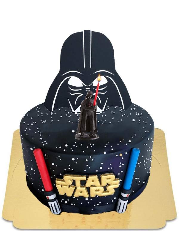  Gâteau Star Wars Vador sans gluten - 70