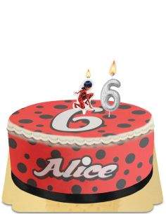 Biogato.fr Gâteau Ladybug Miraculous sans gluten - 1