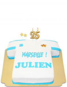 Gateau Maillot Marseille Om Vegan Bio Et Sans Gluten