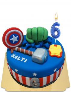 Gâteau Avengers Captain...